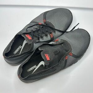 Nike Black and Red Training Shoes